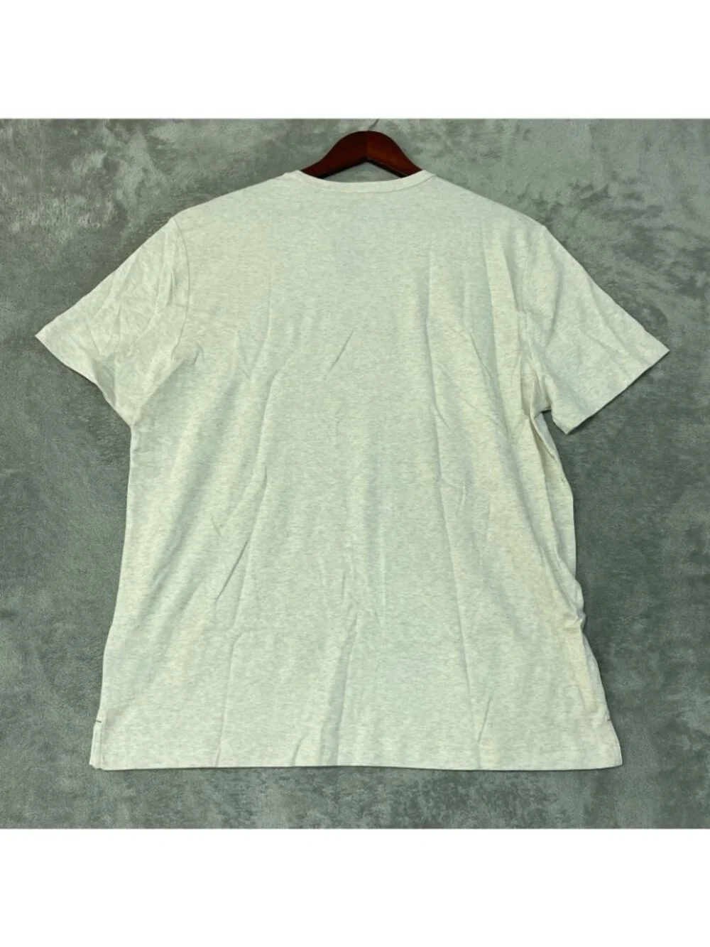 NWT Banana Republic Men's XL Beige Luxe Touch T-Shirt Light 100% Cotton